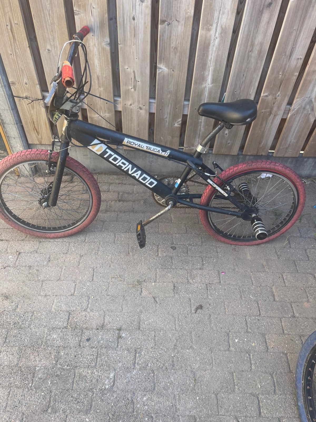 Bmx let op opknapper, Ophalen, Gebruikt