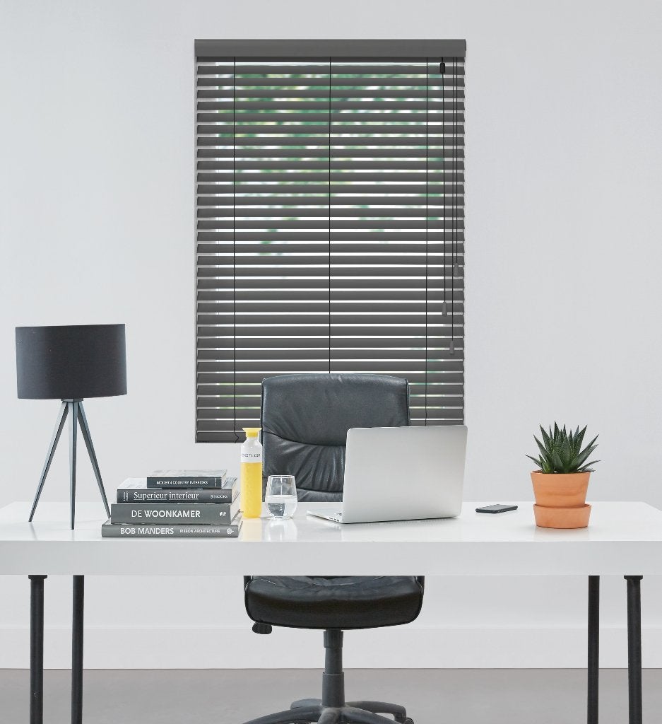 Harmony - Houten jaloezie, Ophalen, Jaloezie, 125 cm, Hout