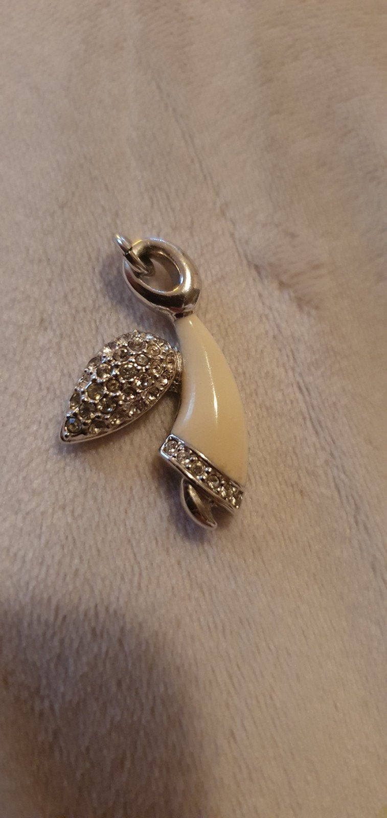 Swarovski Engeltjes Hanger, Overige voorstellingen, Glas of Kristal, Wit, Ophalen of Verzenden