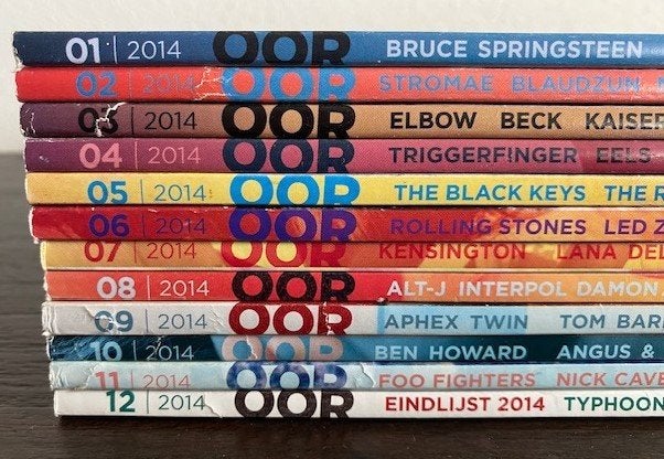 Muziekkrant OOR – Complete Jaargang 2014 (12 exemplaren), Boeken, Ophalen of Verzenden, Gelezen, Muziek, Film of Tv