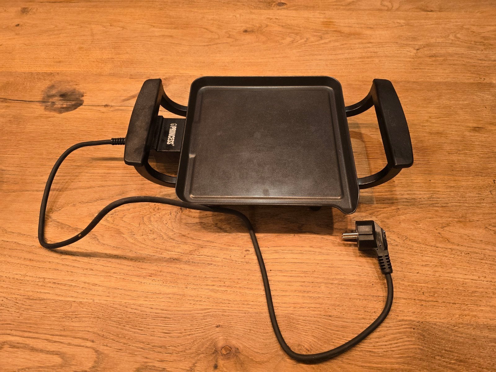 Princess table chef micro bakplaat, Ophalen of Verzenden, Zo goed als nieuw, 4 t/m 7 personen