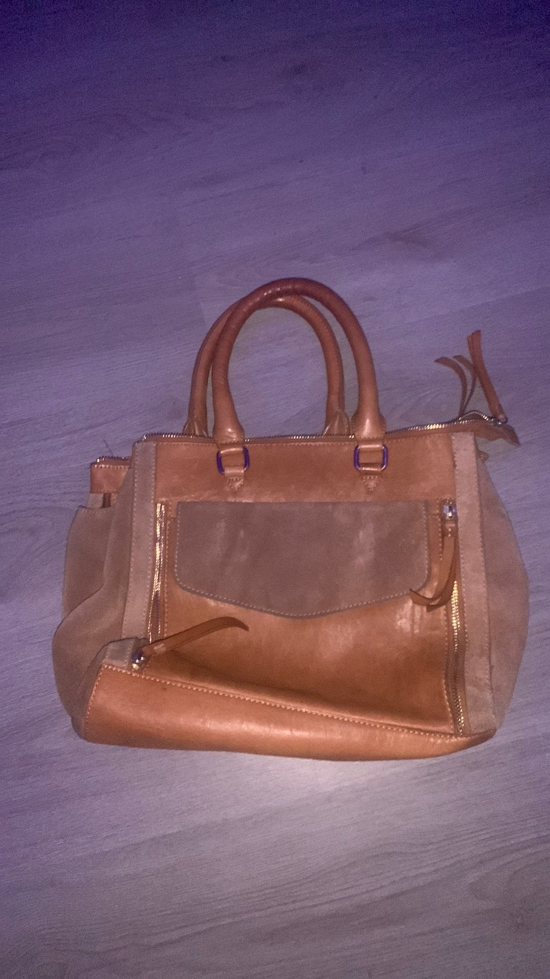 Handtas bruin moet snel weg, Ophalen of Verzenden, Zo goed als nieuw, Bruin, Handtas