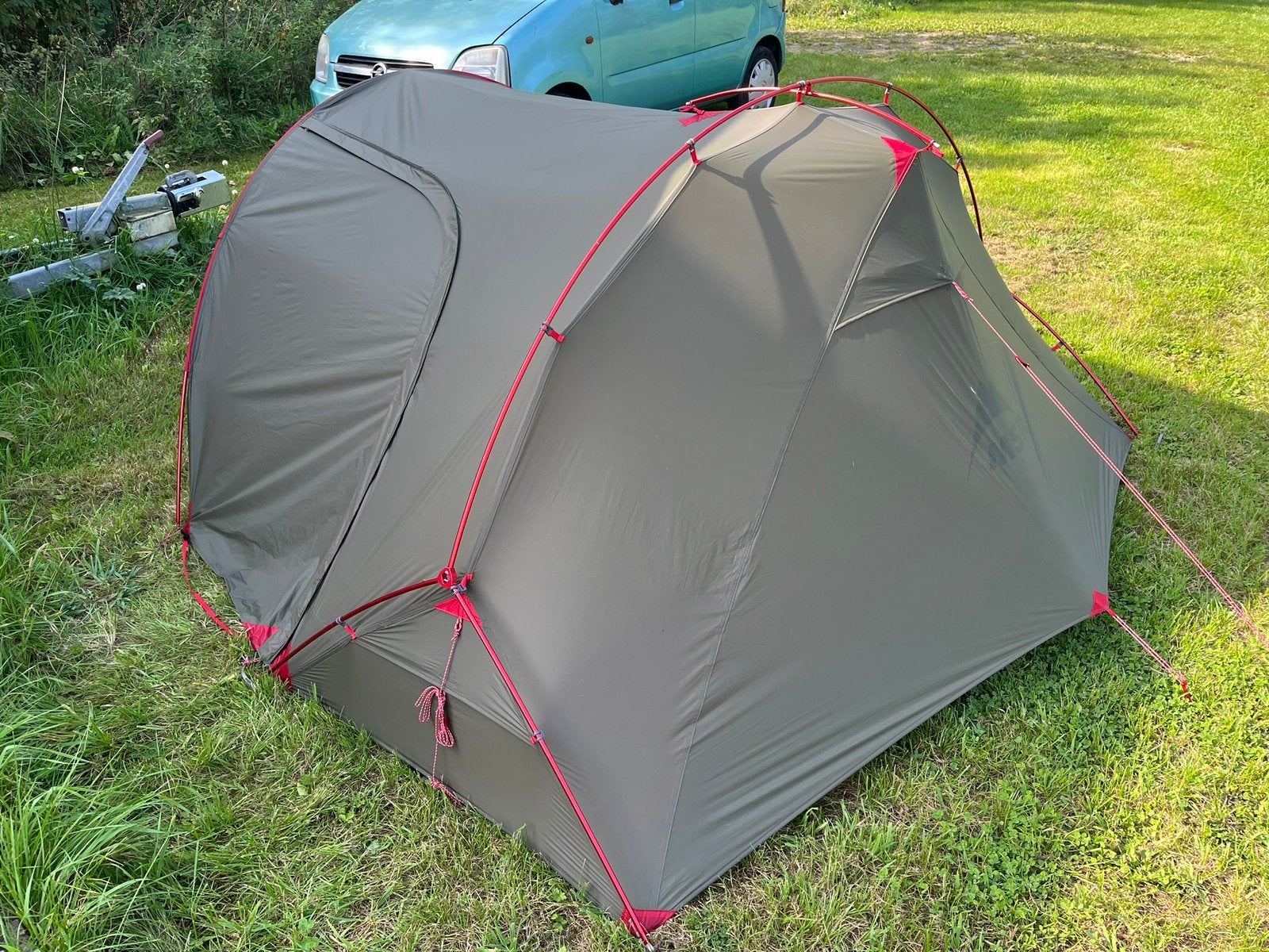 MSR Hubba tour 1 tent, Ophalen of Verzenden, Zo goed als nieuw, Tot en met 2