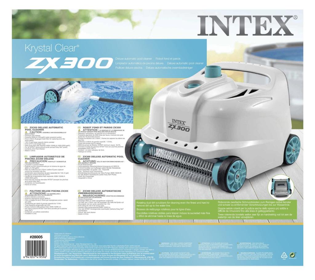 Intex ZX300 Deluxe Automatische Zwembadreiniger Nieuw, Ophalen of Verzenden, Nieuw, Overige typen