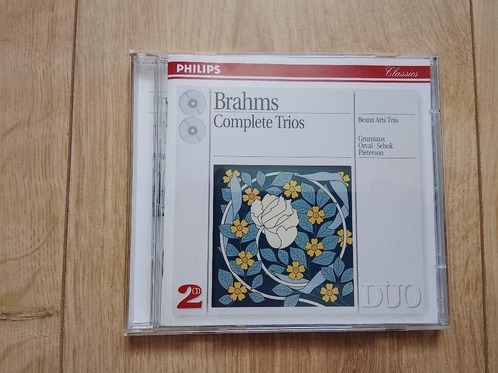 Brahms Complete Trios Beaux Arts Trio Als Nieuw 5 euro, Cd's en Dvd's, Cd's | Klassiek, Kamermuziek, Boxset, Brahms, Ophalen of Verzenden