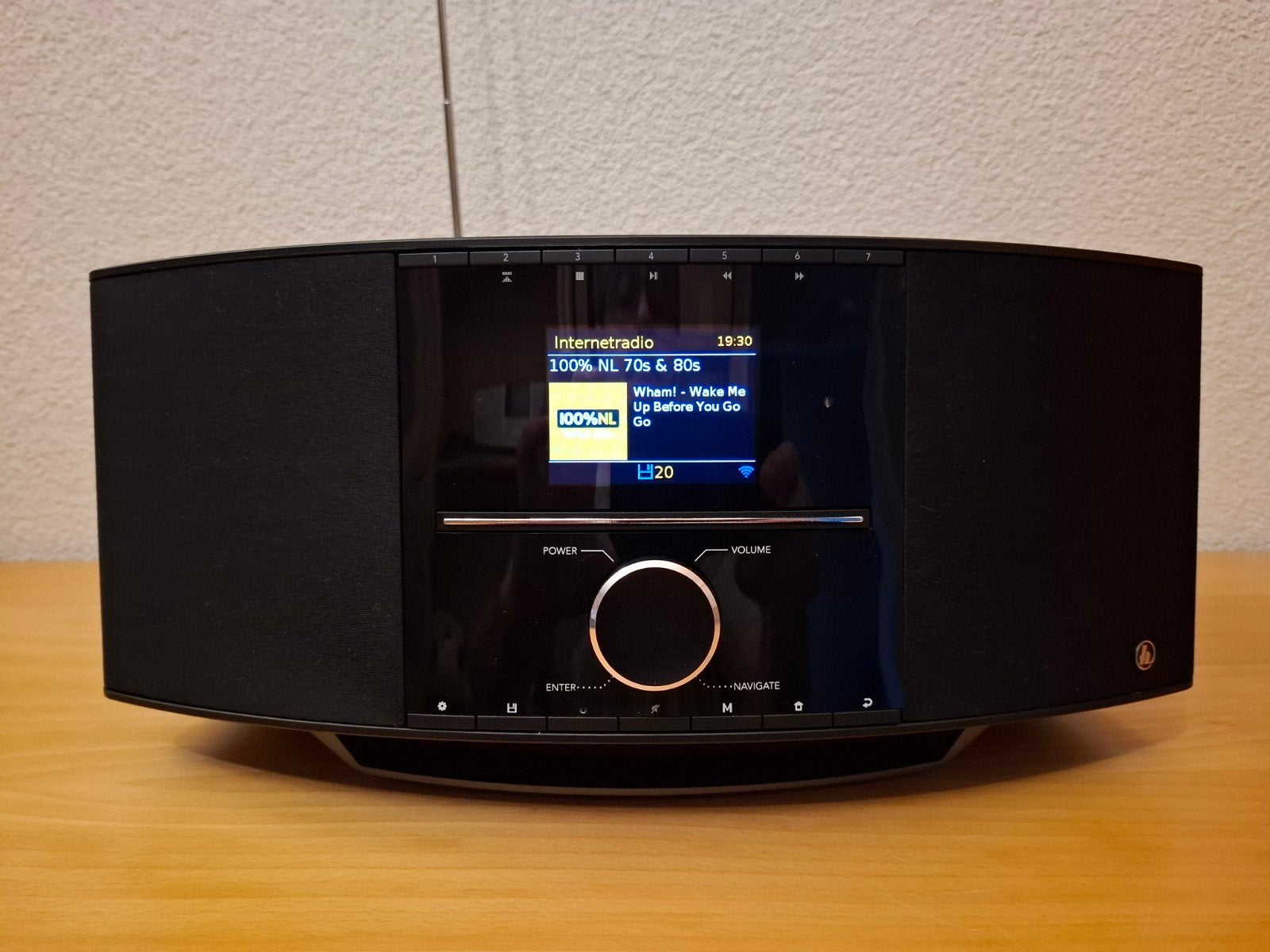 Hama DIR3510SCBTX Digitale Radio met CD-speler en Bluetooth, Ophalen of Verzenden, Zo goed als nieuw, Radio, Met cd-speler
