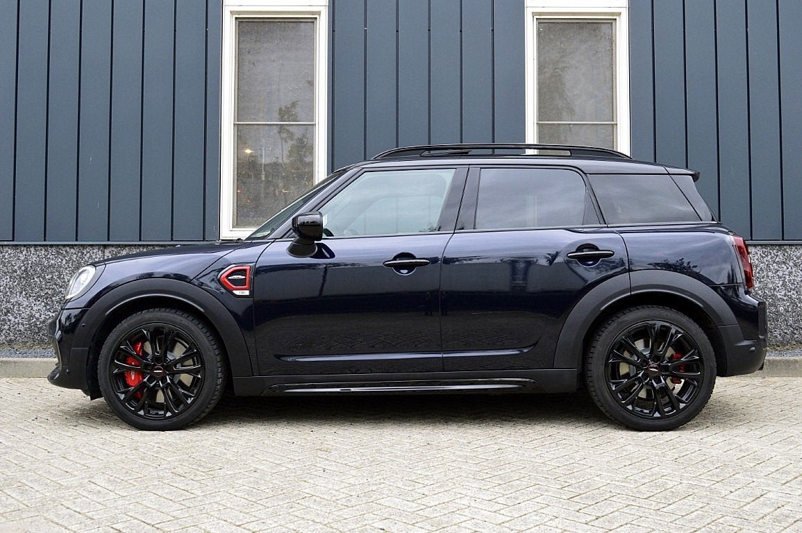 MINI Countryman 2.0 John Cooper Works ALL4 Chili Rijklaarpri, Auto's, Euro 6, Blauw, Leder, Vierwielaandrijving