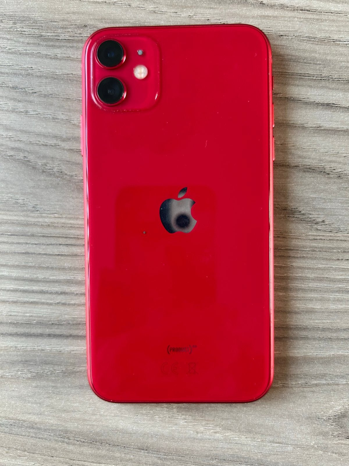 iPhone 11 Rood - 64 GB - accu 75%, Telecommunicatie, Ophalen, Gebruikt, 75 %, IPhone 11
