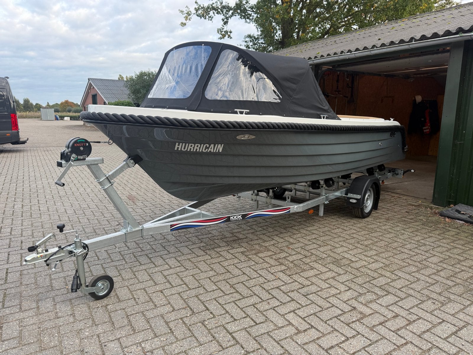 Elegance 555 tender 1x gebruik, Overige merken, Buitenboordmotor, Biminitop, Ophalen of Verzenden