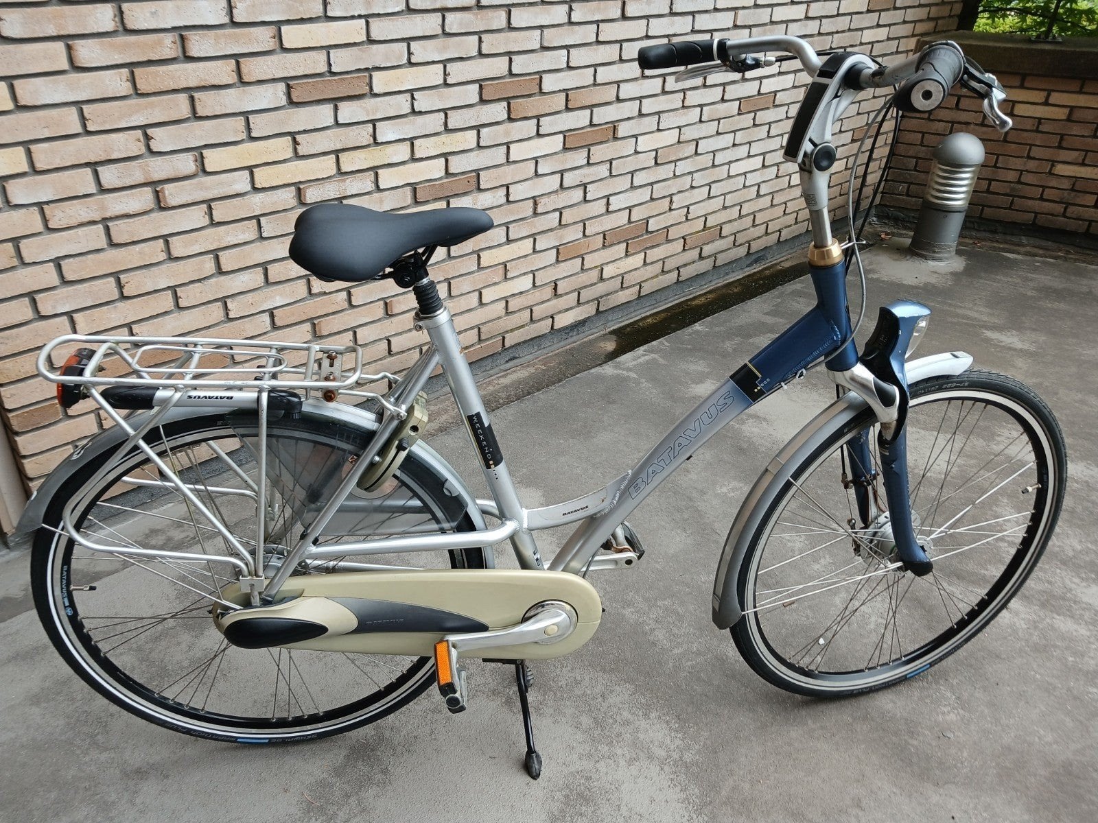 batavus weekend, Fietsen en Brommers, Fietsen | Vouwfietsen, Zo goed als nieuw, Batavus, 20 inch of meer, Versnellingen, Ophalen of Verzenden