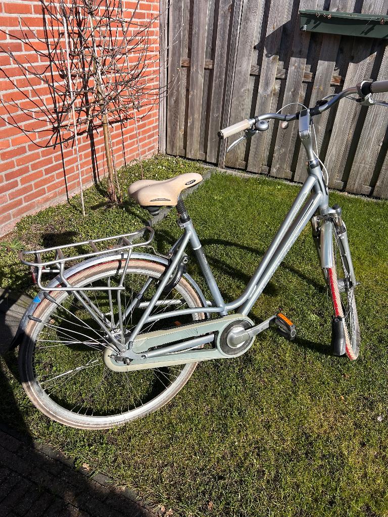 stations of bushaltefiets, Fietsen en Brommers, Fietsen | Dames | Damesfietsen, Gebruikt, Versnellingen, 50 tot 53 cm, Ophalen