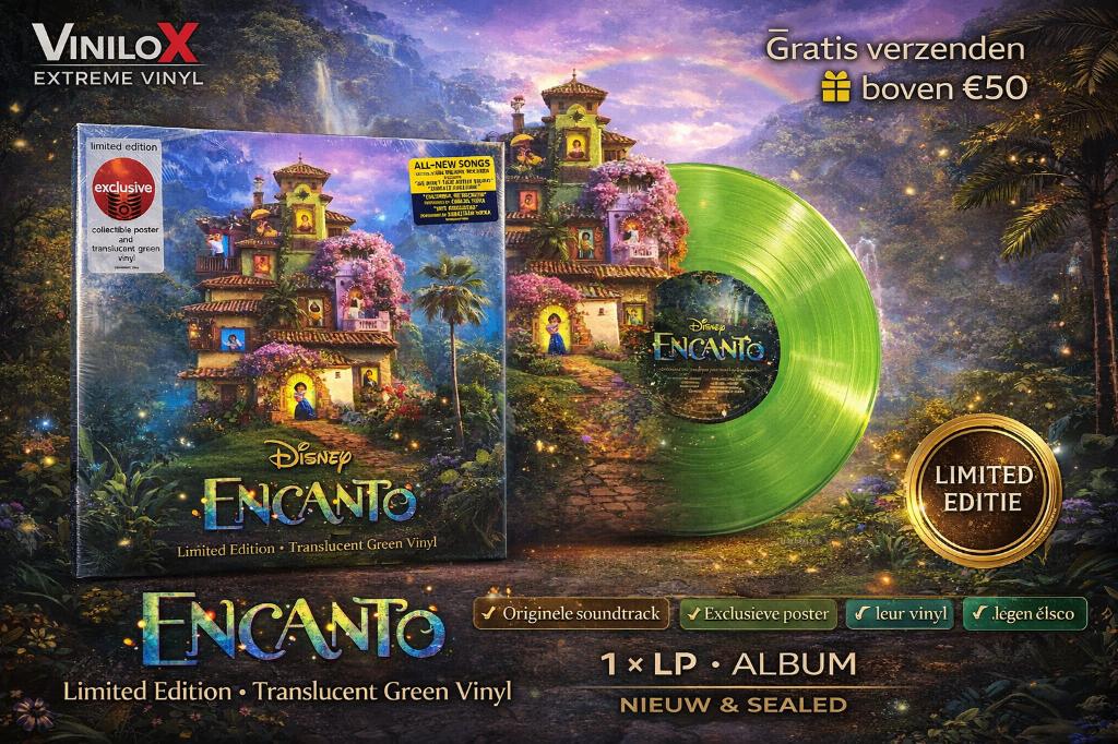 Lp Encanto Walt Disney Records lps nieuw, Ophalen of Verzenden, Nieuw in verpakking, 12 inch