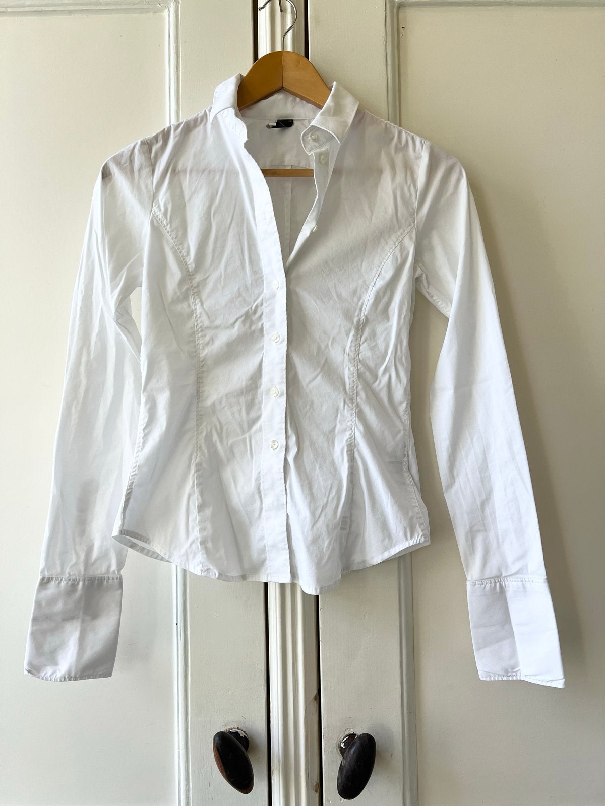 Witte G-Star Raw Blouse - Maat XS, Ophalen of Verzenden, Zo goed als nieuw, Maat 34 (XS) of kleiner, Wit