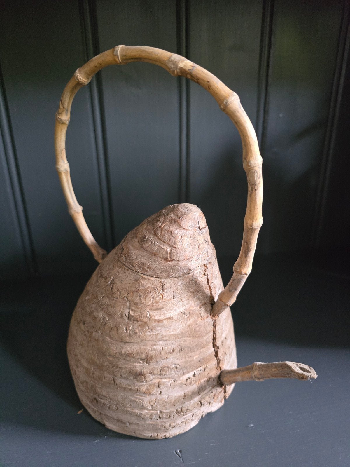 Japanse Okimono theepot, antiek., Ophalen of Verzenden