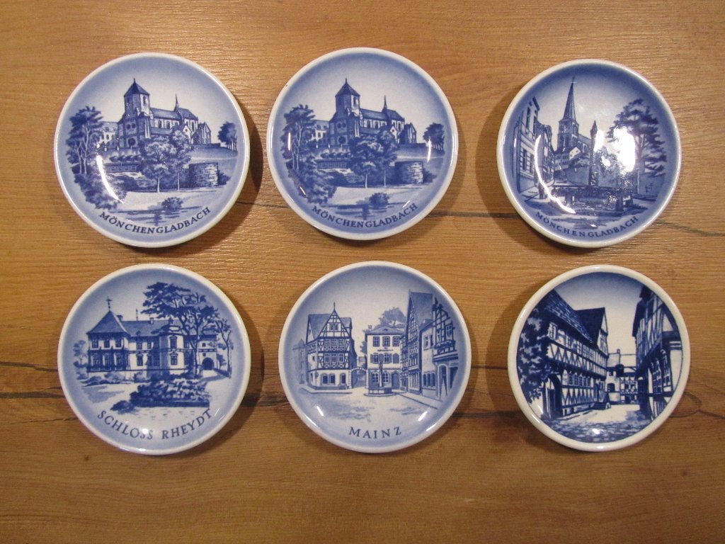 Royal Copenhagen mini bordjes, Ophalen of Verzenden, Zo goed als nieuw
