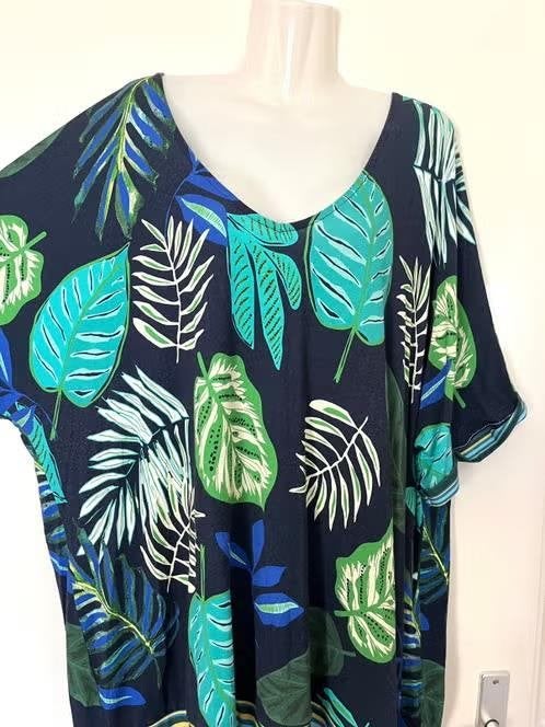 Ulla Popken shirt maat 54/56[v], Ophalen of Verzenden, Zo goed als nieuw, Overige kleuren, Shirt of Top