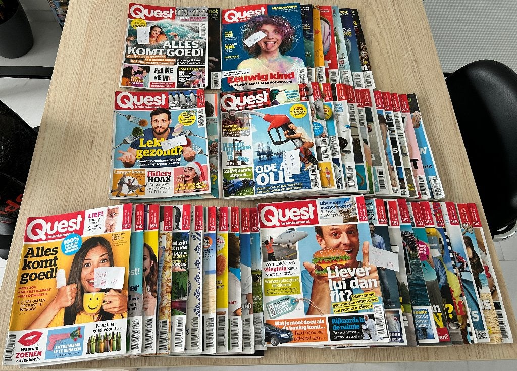 Quest tijdschrift braintainment, Ophalen of Verzenden, Gelezen, Wetenschap en Natuur