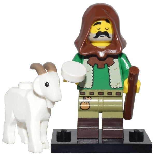 (GESEALD) Lego 71045 Goatherd Minifigure Series 25, Lego, Nieuw, Ophalen of Verzenden, Complete set