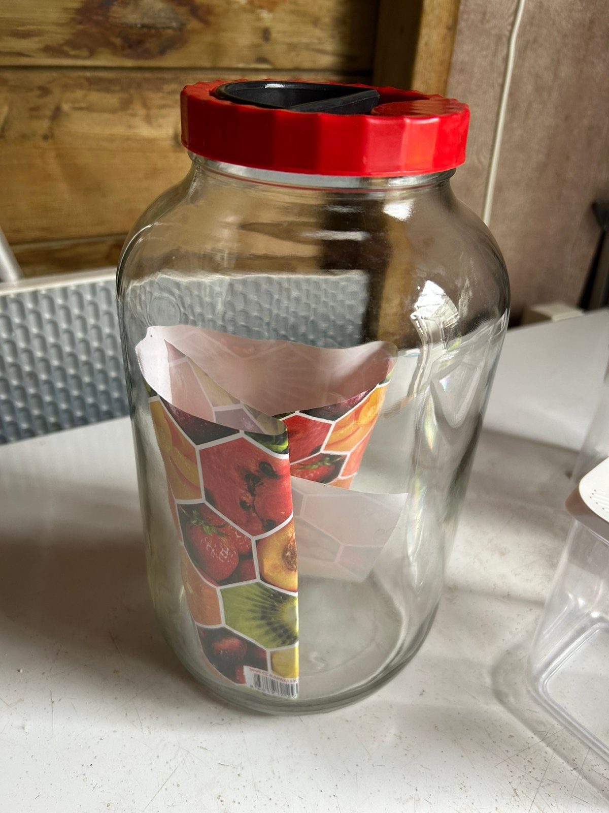 Grote glas pot, Ophalen, Zo goed als nieuw, Overige typen