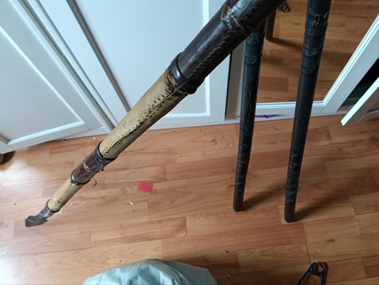 Dajaks speer antiek, Ophalen of Verzenden