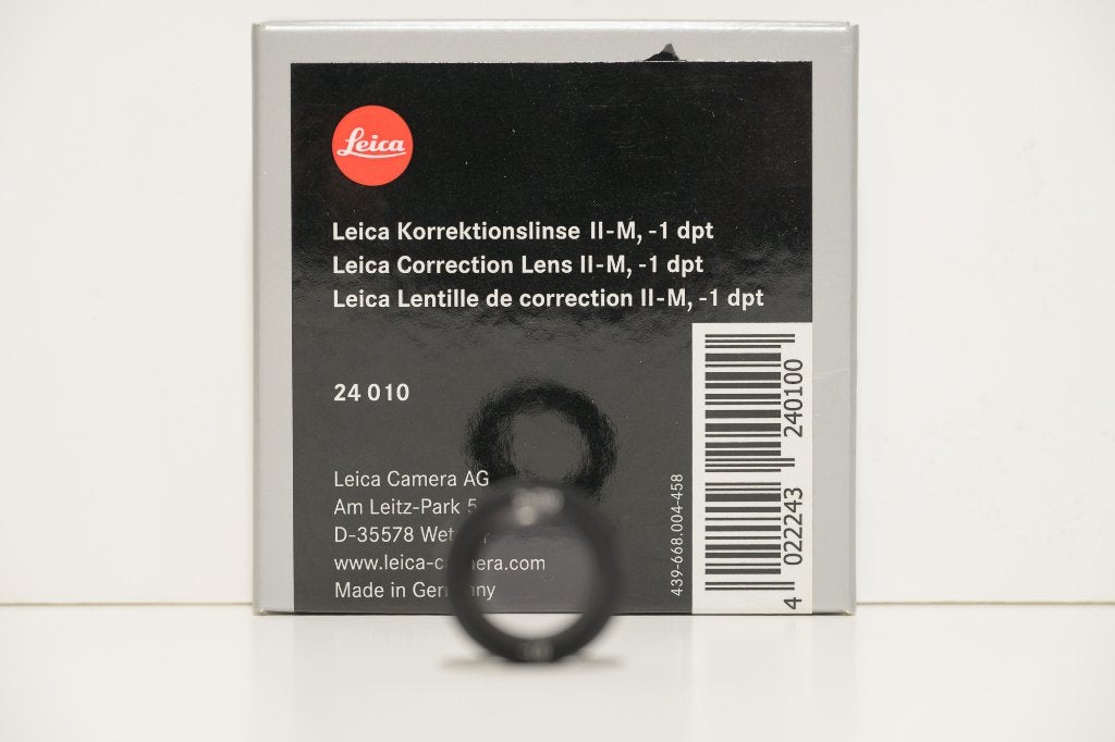 Leica Correction Lens II -1 dpt, Audio, Tv en Foto, Overige Audio, Tv en Foto, Ophalen of Verzenden, Zo goed als nieuw