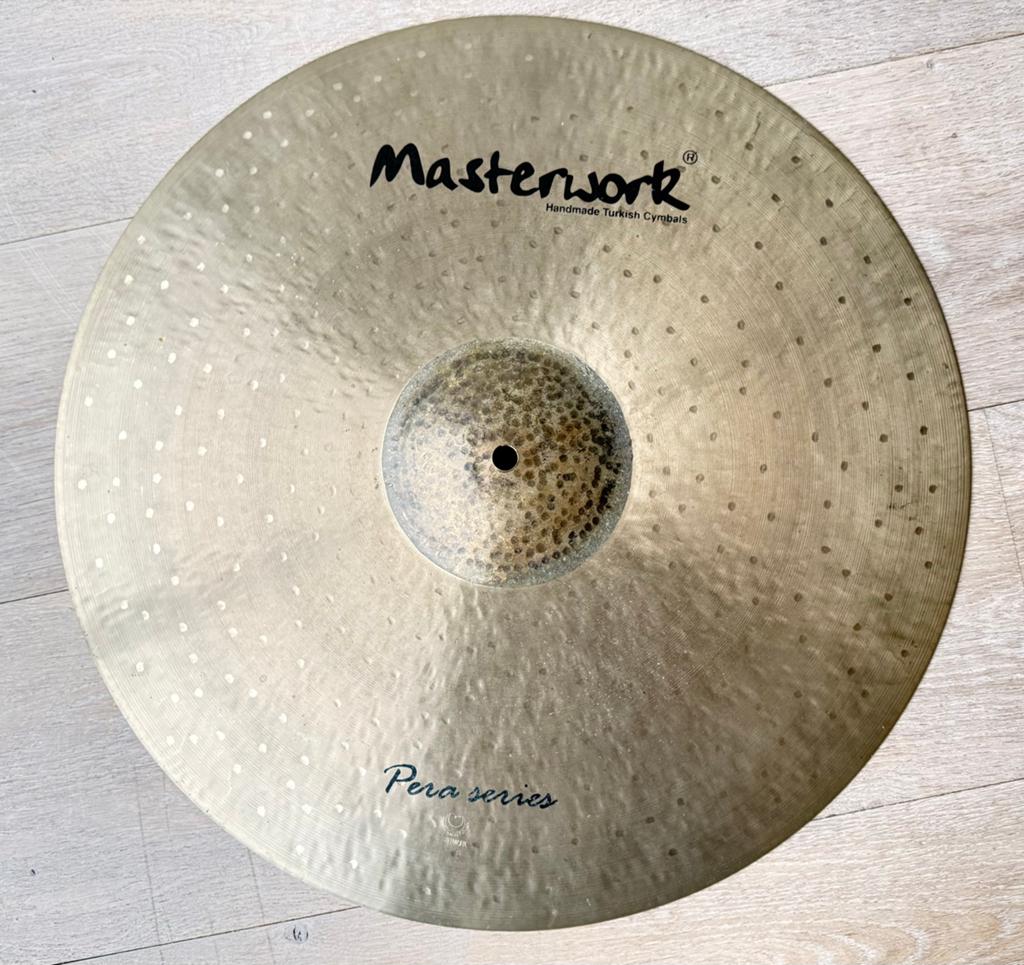 Masterwork 20" 50 cm Ride bekken uit de Pera series, Muziek en Instrumenten, Ophalen of Verzenden, Zo goed als nieuw, Drums of Percussie