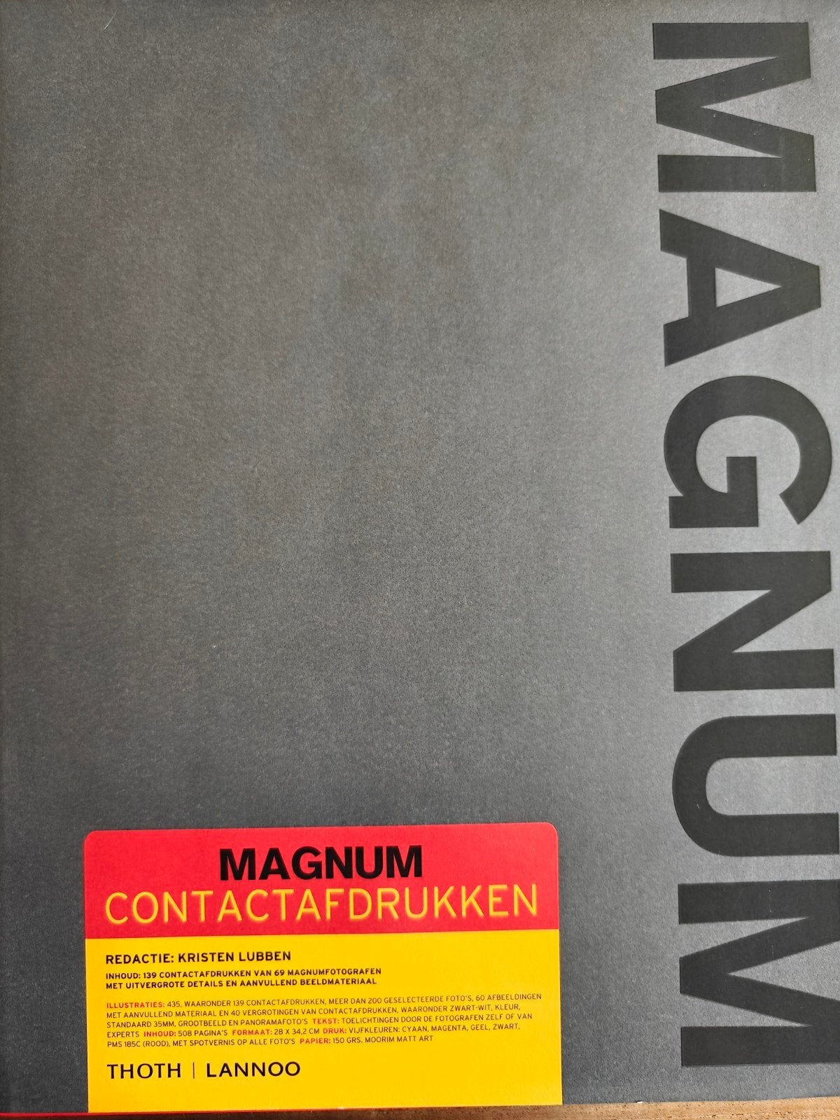 K. Lubben - Magnum contactafdrukken, Boeken, Fotografen, K. Lubben, Ophalen of Verzenden, Zo goed als nieuw