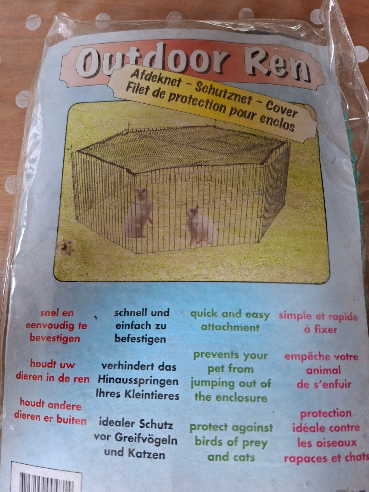net konijnenren, Ophalen of Verzenden