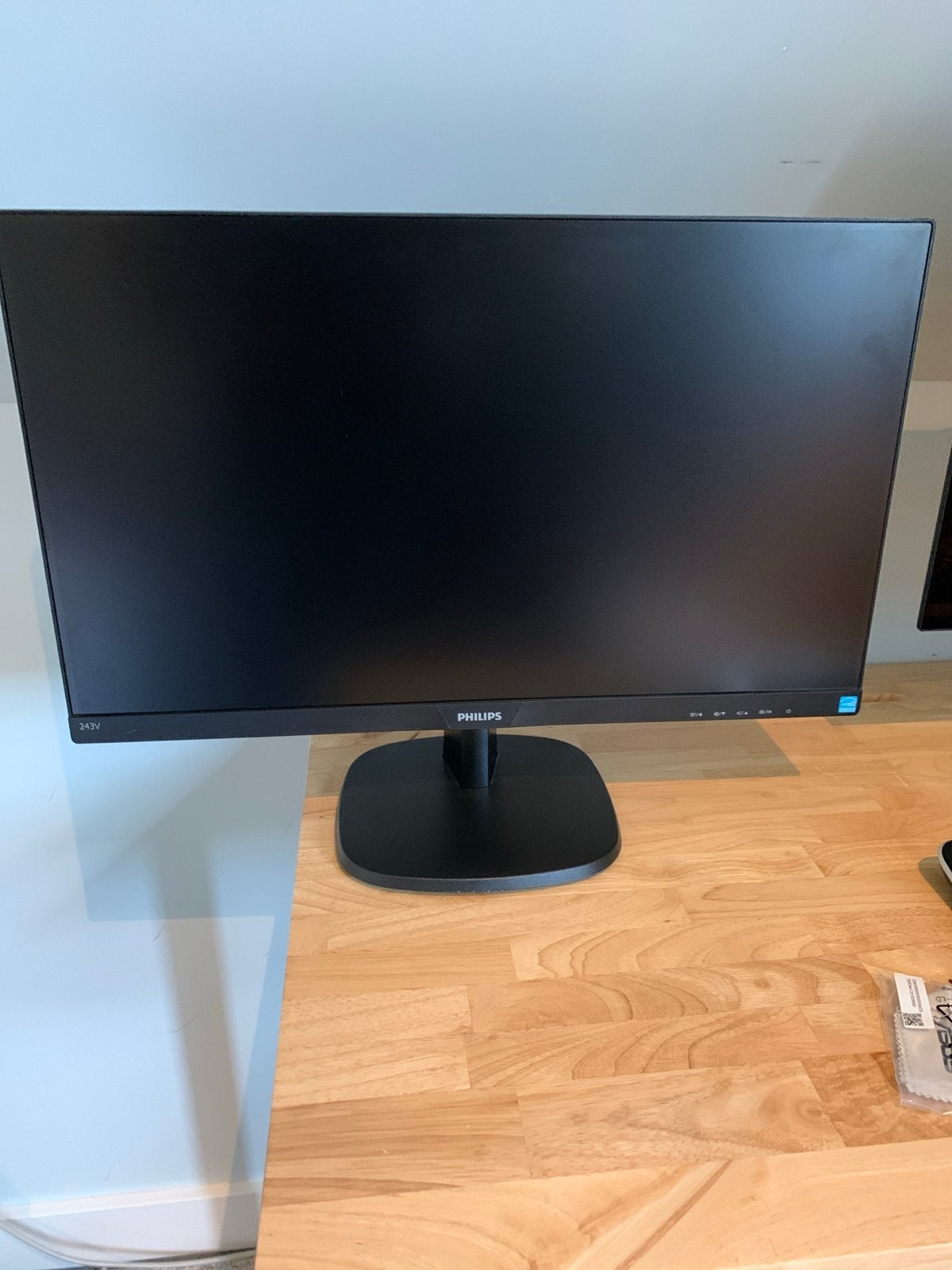 Philips 243V7QJAB/00 Full HD Monitor - 24 inch, Ophalen, IPS, Zo goed als nieuw, 5 ms of meer