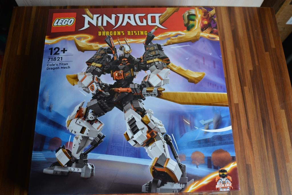 Lego Ninjago 71821 I Cole's reusachtige drakenmecha Nieuw, Lego, Nieuw, Ophalen of Verzenden, Ongeopend/sealed