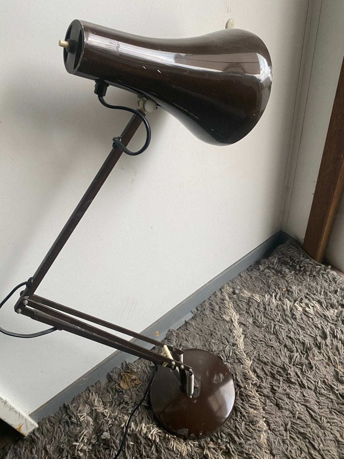 Vintage bureaulamp Anglepoise, Huis en Inrichting, Lampen | Tafellampen, Bureaulamp, Gebruikt, Vintage, Ophalen of Verzenden