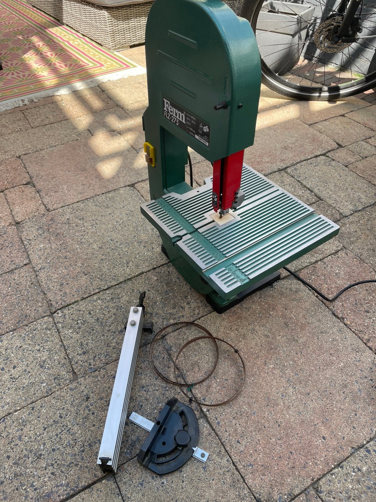 Ferm lintzaag, Ophalen, Gebruikt, 70 mm of meer, Lintzaag
