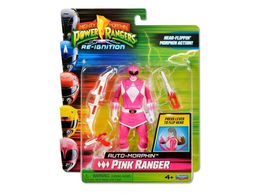 Mighty Morphin Power Rangers Auto-Morphin Pink Ranger Nieuw!, Ophalen of Verzenden, Nieuw