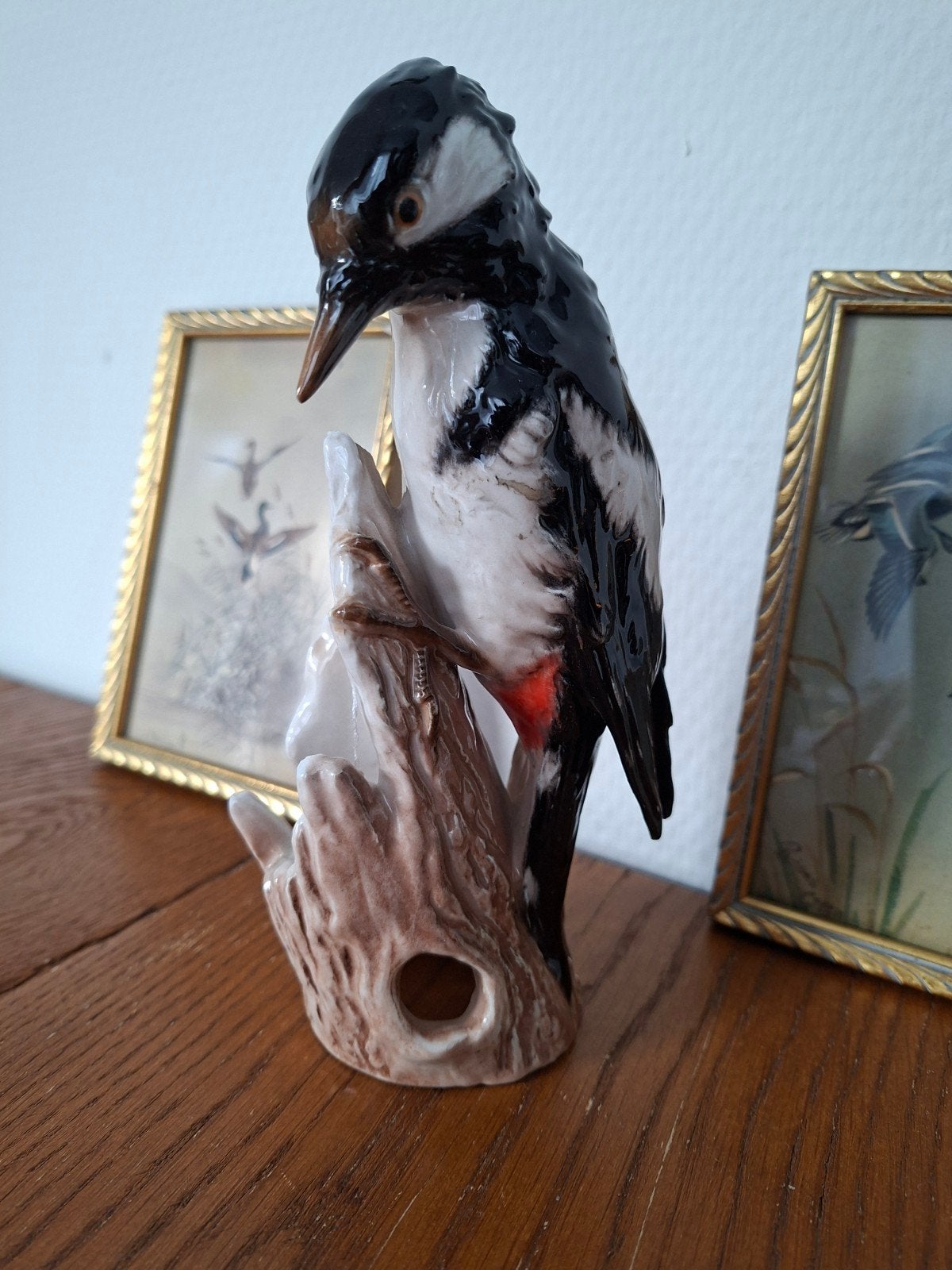 Goebel beeldje van een bonte specht, Ophalen of Verzenden, Zo goed als nieuw, Dier