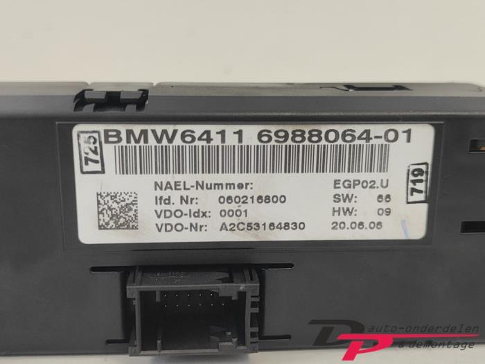 Kachel Bedieningspaneel van een BMW 1-Serie, Gebruikt, -, -, Ophalen of Verzenden