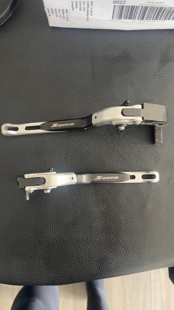 Koppelingshendel en remhendel BMW S1000R, Motoren, Onderdelen | BMW, Ophalen of Verzenden, Gebruikt