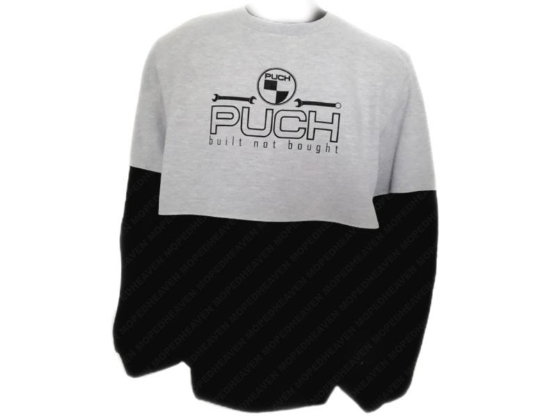 Puch Built Not Bought Sweater Zwart - Grijs Maat M Nieuw, Verzenden, Nieuw
