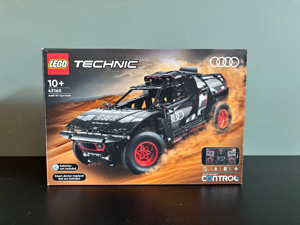 LEGO 42160 Compleet + Gesorteerd - Audi RS Q e-tron, Ophalen, Inclusief instructies, Lego, Zo goed als nieuw