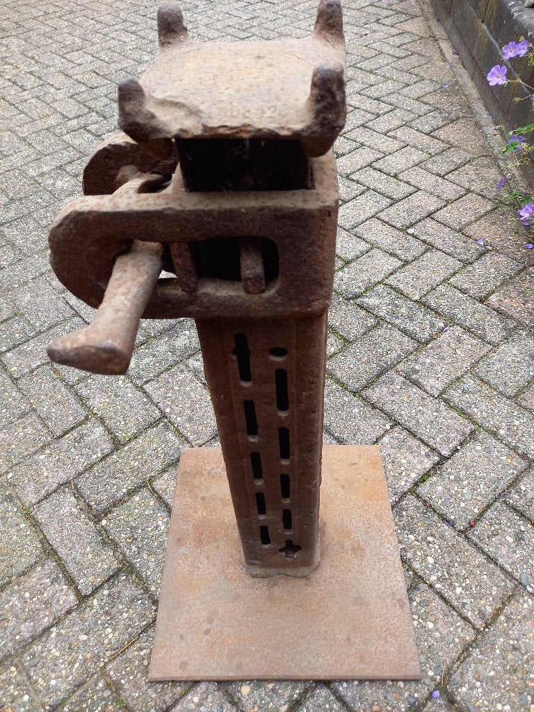 industriële mijnstempel, Ophalen