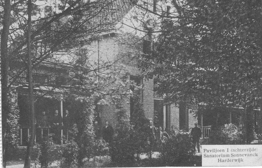 Harderwijk Sanatorium Sonnevanck, Verzamelen, Ansichtkaarten | Nederland, Verzenden, 1920 tot 1940, Ongelopen, Gelderland