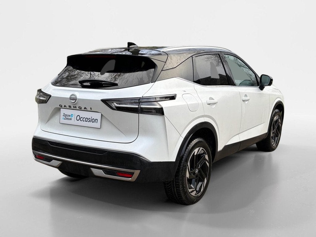 Nissan Qashqai 1.3 MHEV Xtronic N-Connecta Apple Carplay/And, Auto's, Nissan, 12 maanden, Euro 6, 4 cilinders, Leder en Stof