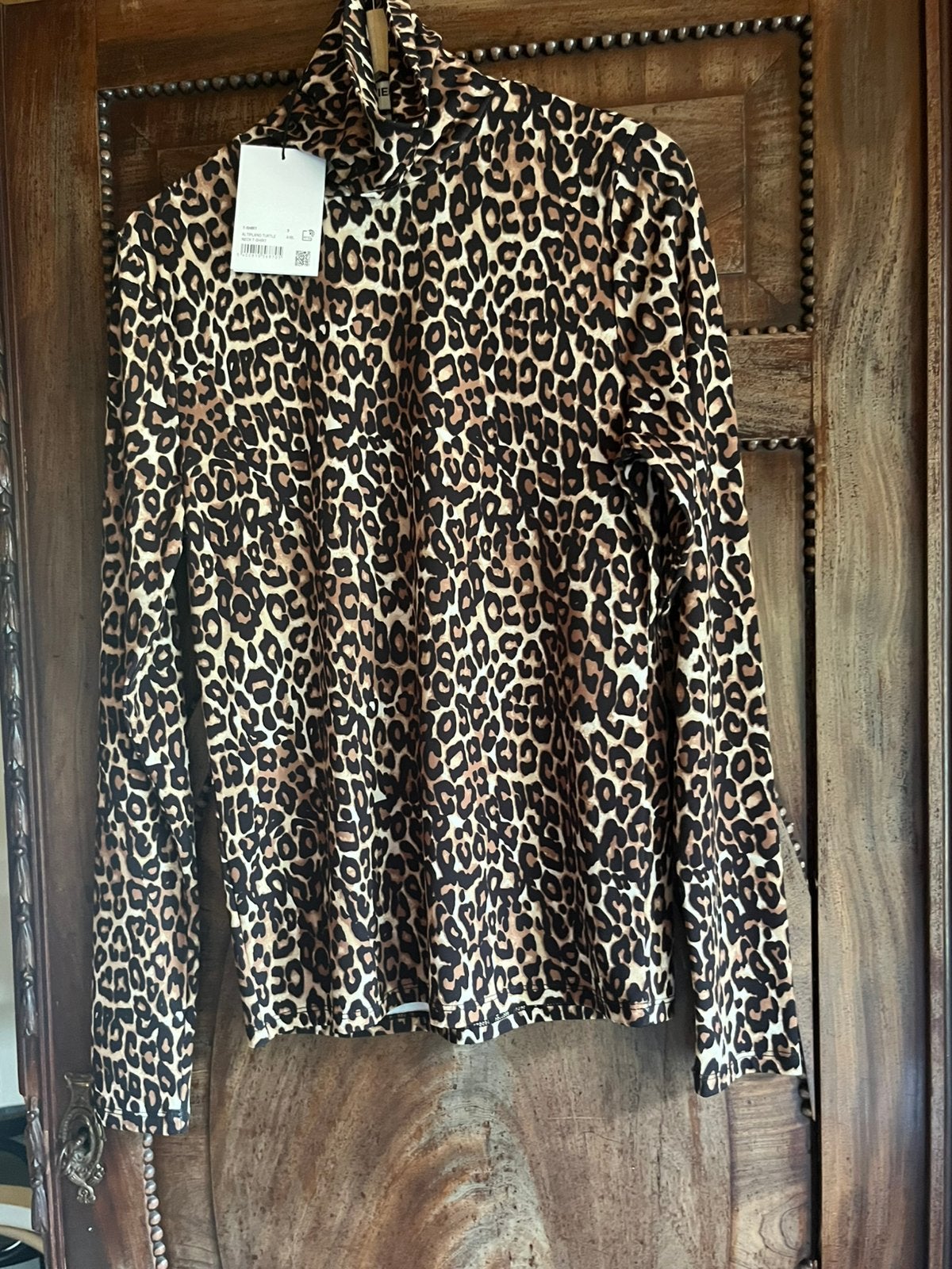 Longsleeve met turtle neck van Essentiel Antwerp, Maat 38/40 (M), Bruin, Verzenden, Nieuw