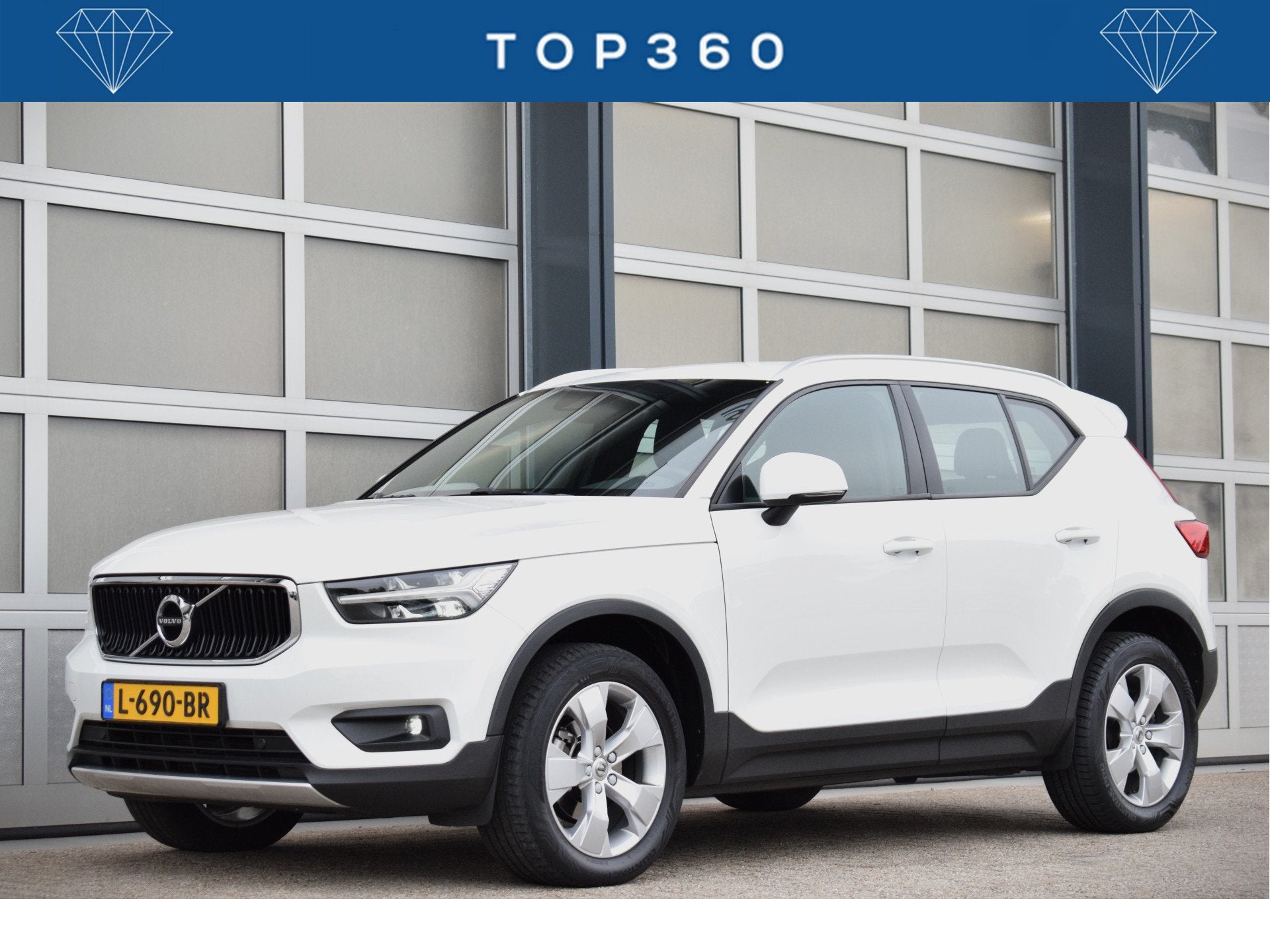 Volvo XC40 1.5 T2 Business Pro | OrigNL NAP Trekhaak | Pilot, Gebruikt, Wit, Origineel Nederlands, Bedrijf