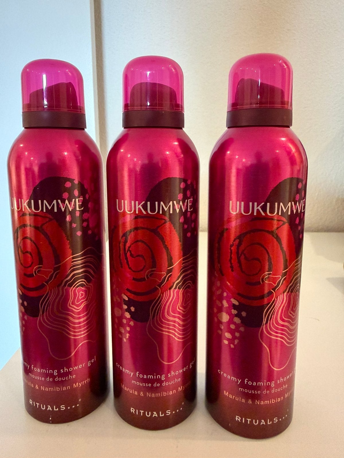 Nieuw Rituals Uukumwe creamy foaming shower gel douche foam, Ophalen of Verzenden, Nieuw, Bad & Douche