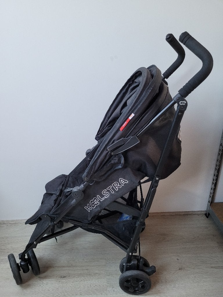 Nette Koelstra Simba T4 Buggy – Zwart, Ophalen, Gebruikt, Koelstra, Regenhoes