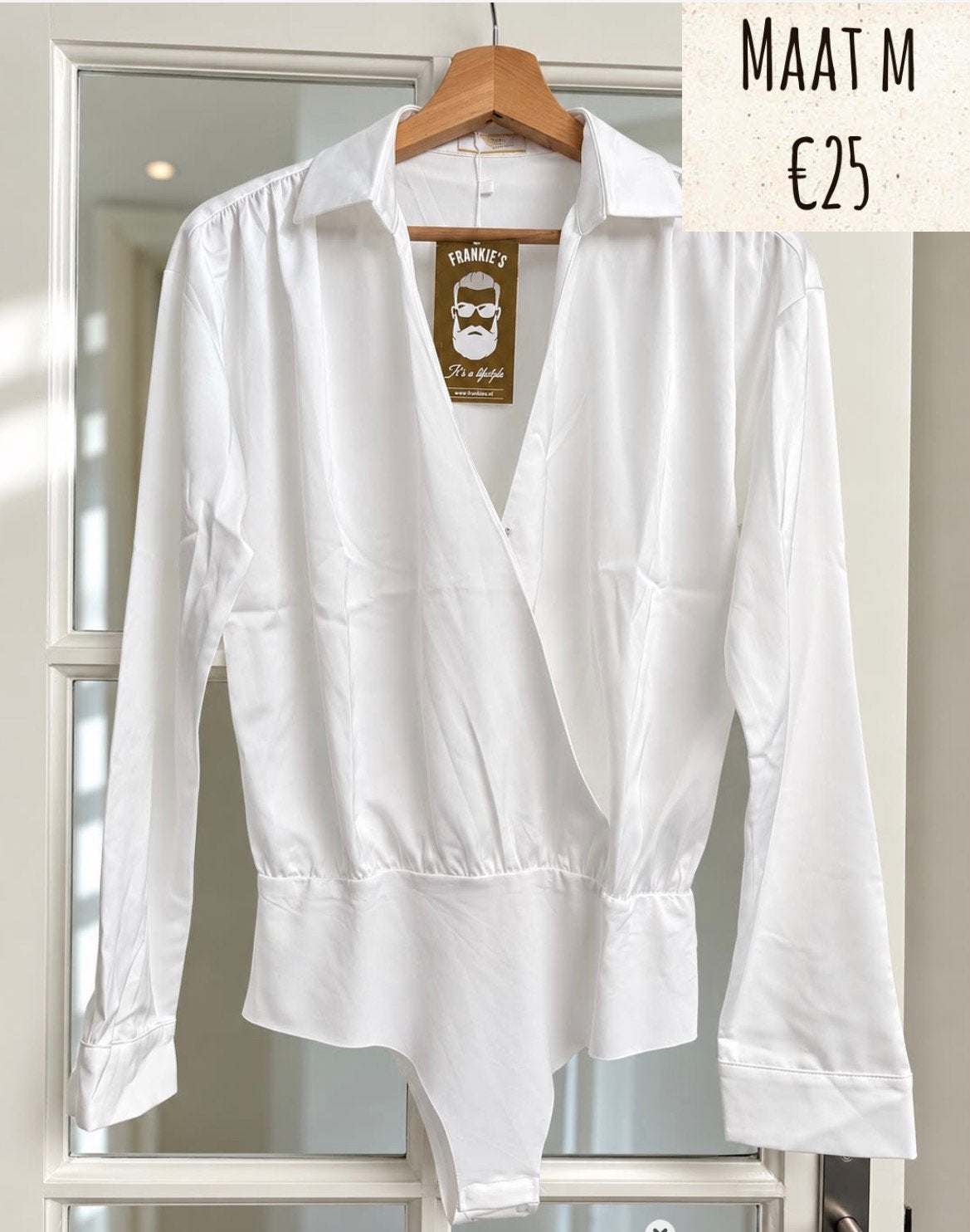 Body frenkie nieuw maat m, Kleding | Dames, Maat 38/40 (M), Wit, Nieuw, Ophalen of Verzenden