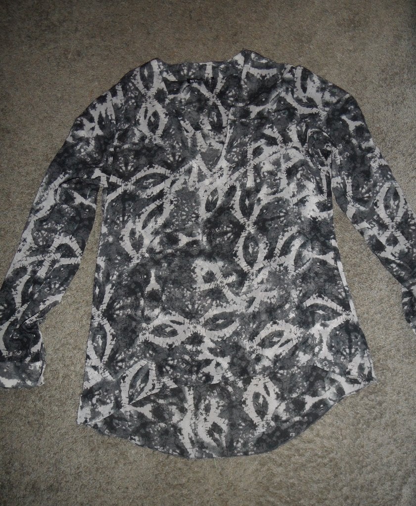 Prima damesblouse van Superstar, grijsgroen, maat 34, Ophalen of Verzenden, Zo goed als nieuw, Maat 34 (XS) of kleiner, Grijs