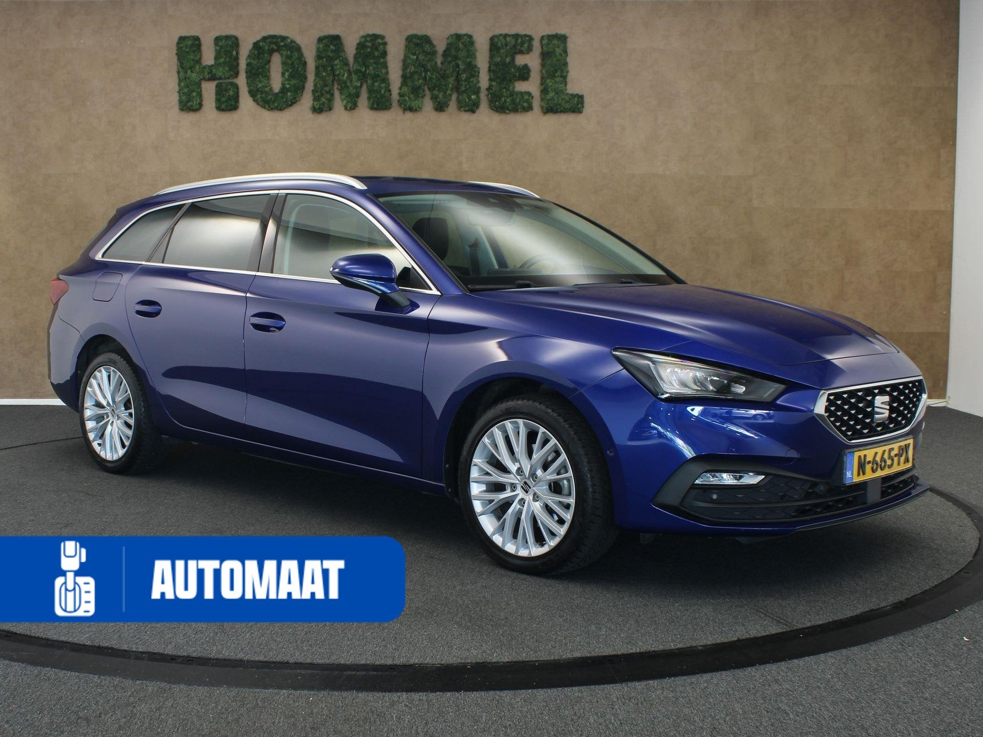SEAT Leon Sportstourer 1.5 eTSI XCELLENCE - STOEL & STUUR VE, Auto diversen, Automaat, 1498 cc, Blauw, Stationwagon