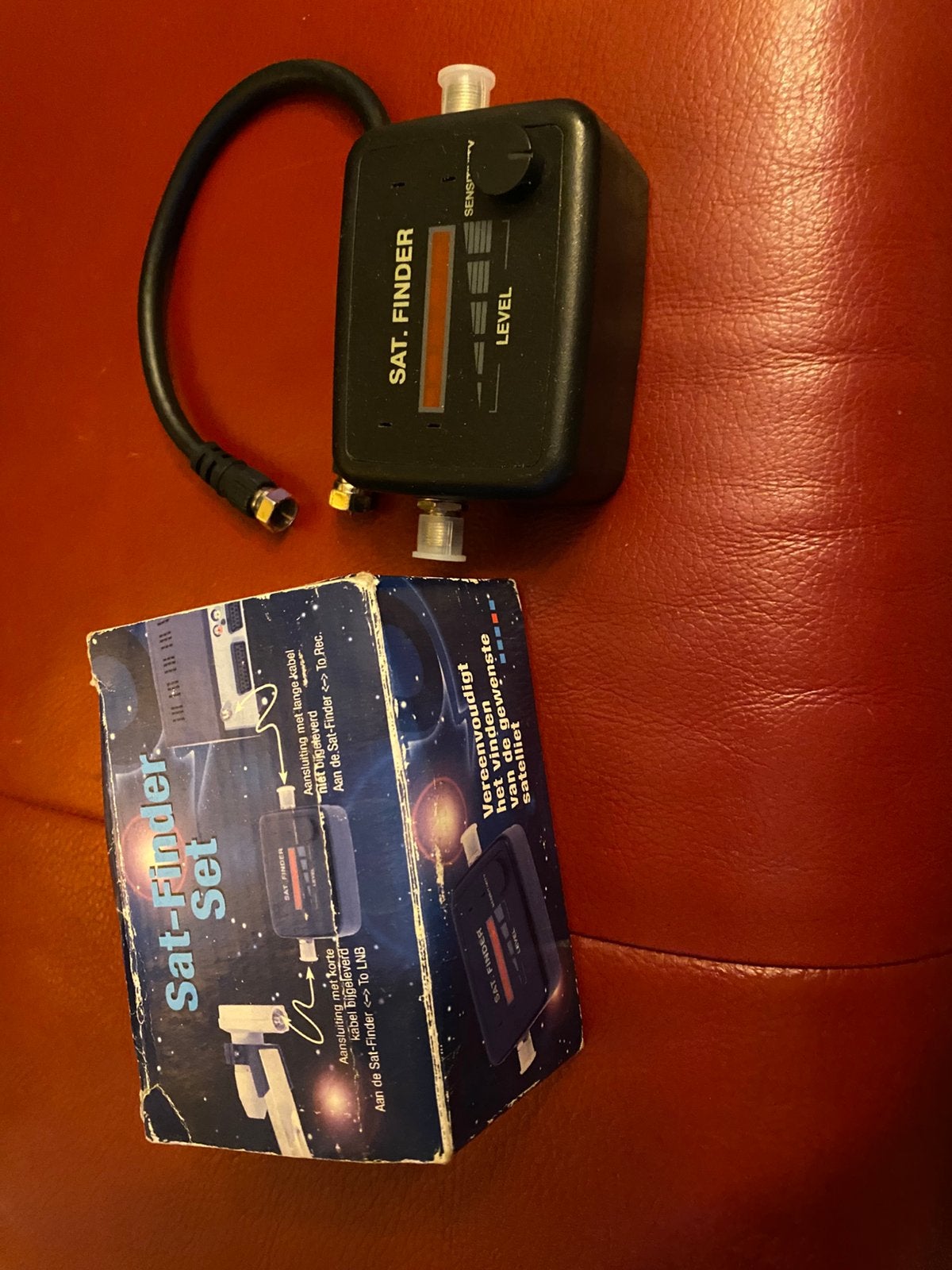 Sataliet-Veldsterkte meter Analoge, Ophalen of Verzenden, Gebruikt