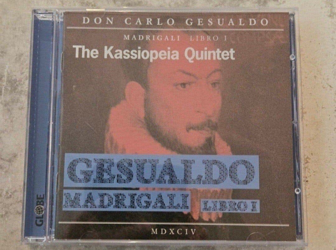 The Kassiopeia Quintet – Don Carlo Gesualdo: Madrigali, Libr, Ophalen of Verzenden, Romantiek, Zo goed als nieuw